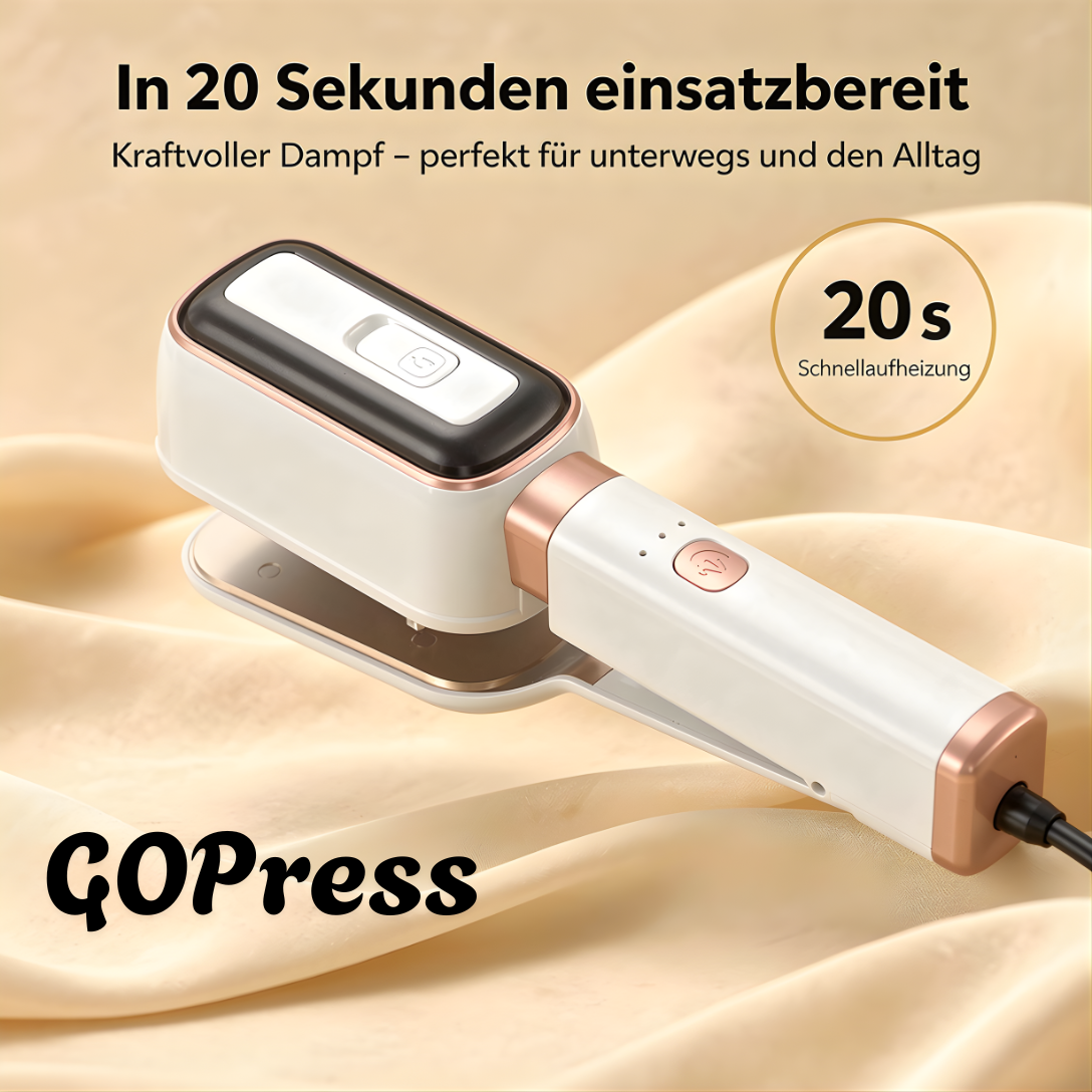 GoPress – Faltenfrei in Sekunden