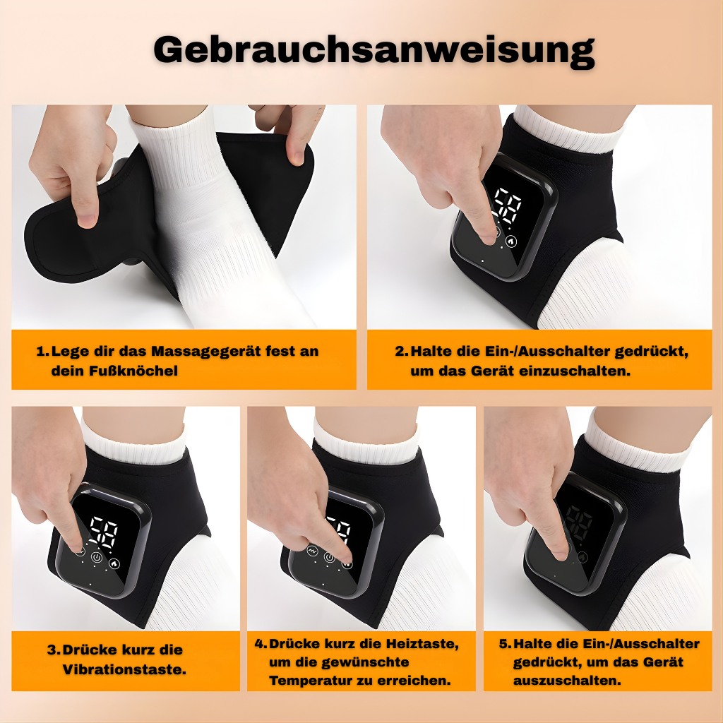 SOLVIRA - Knöchel-Wärmebandage