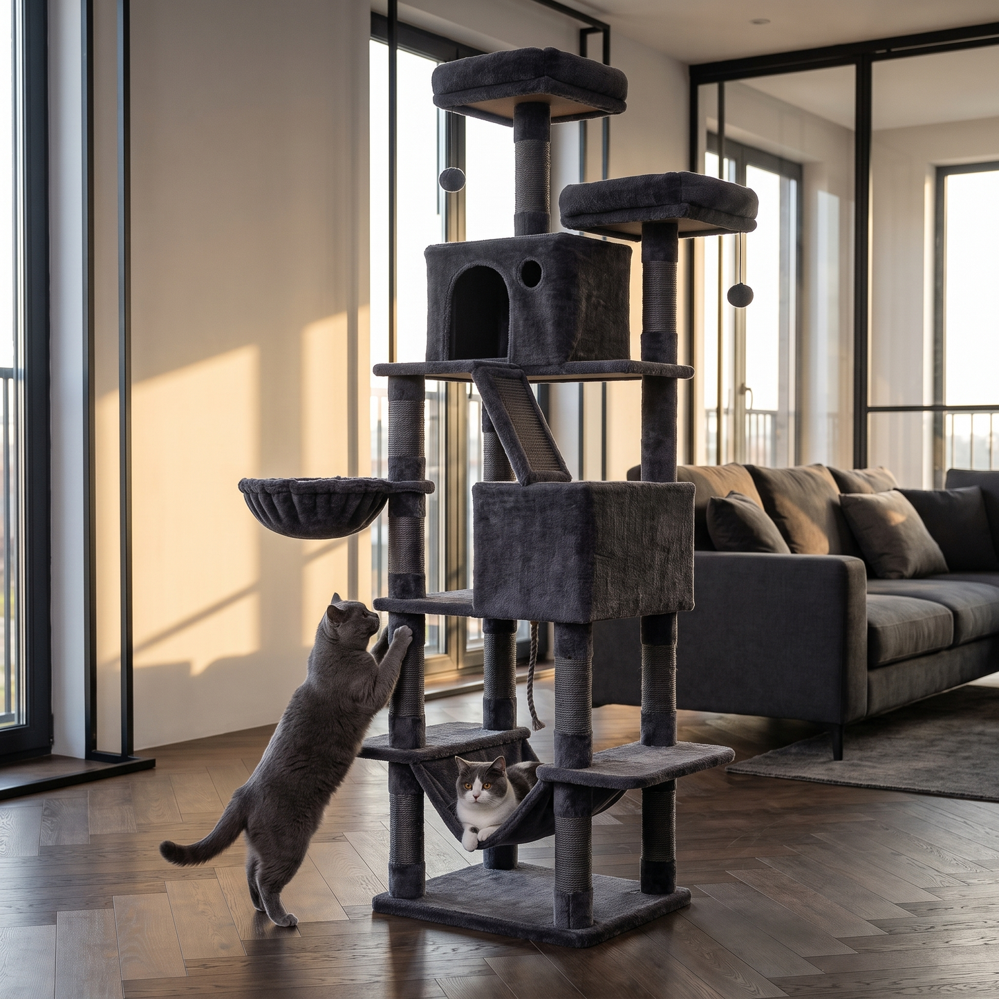 KittyTower™ | Premium Kratzbaum XXL