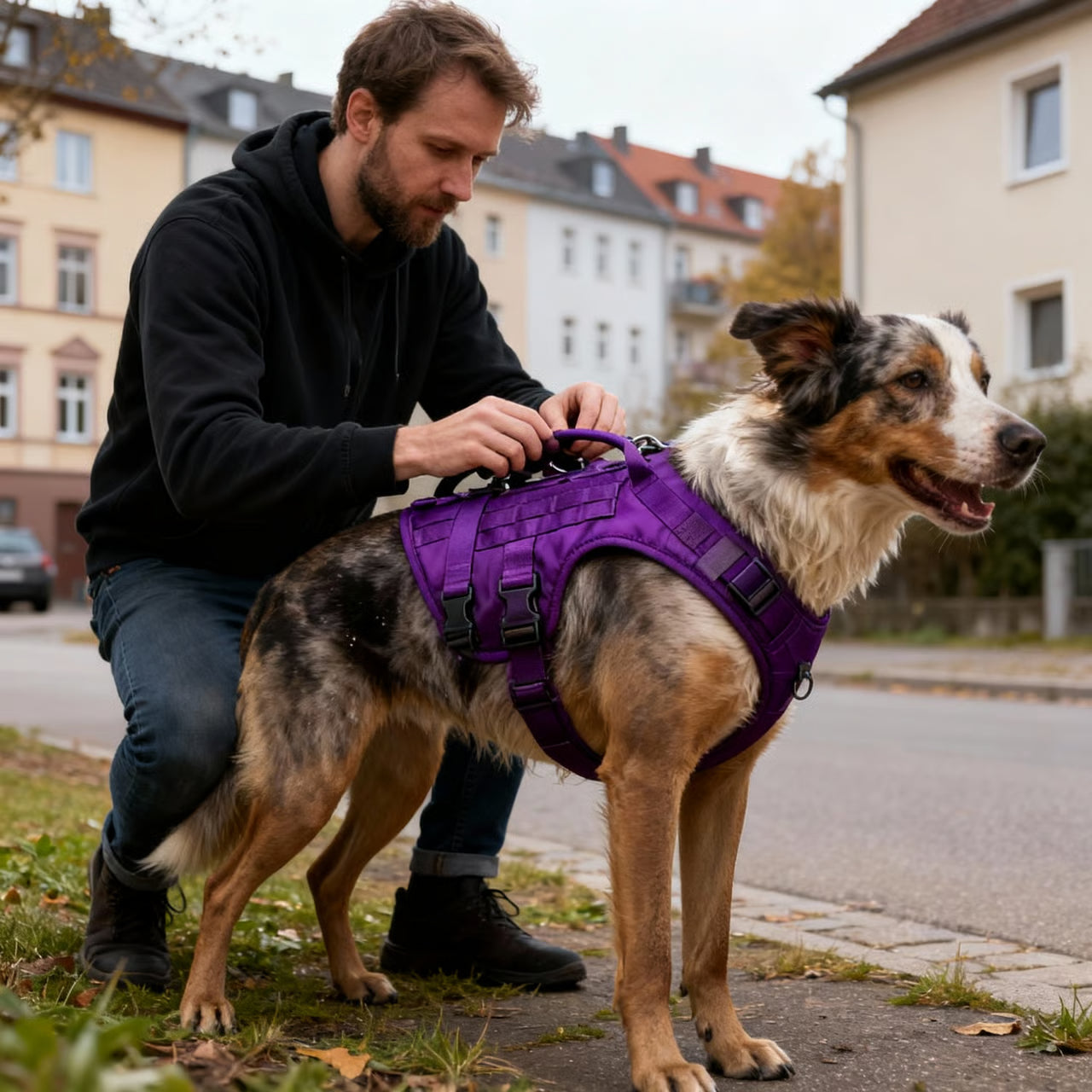 AlphaShield Harness – Kontrolle ohne Ziehen